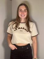 Crème T-shirt Le Marais