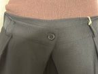 Zwarte ballonbroek met plooien